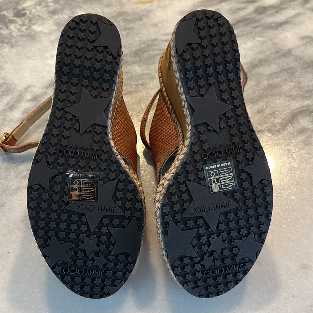 NIB Jimmy CHOO Wedge 39.5 (fits like 8.5) - Picture 5 of 8